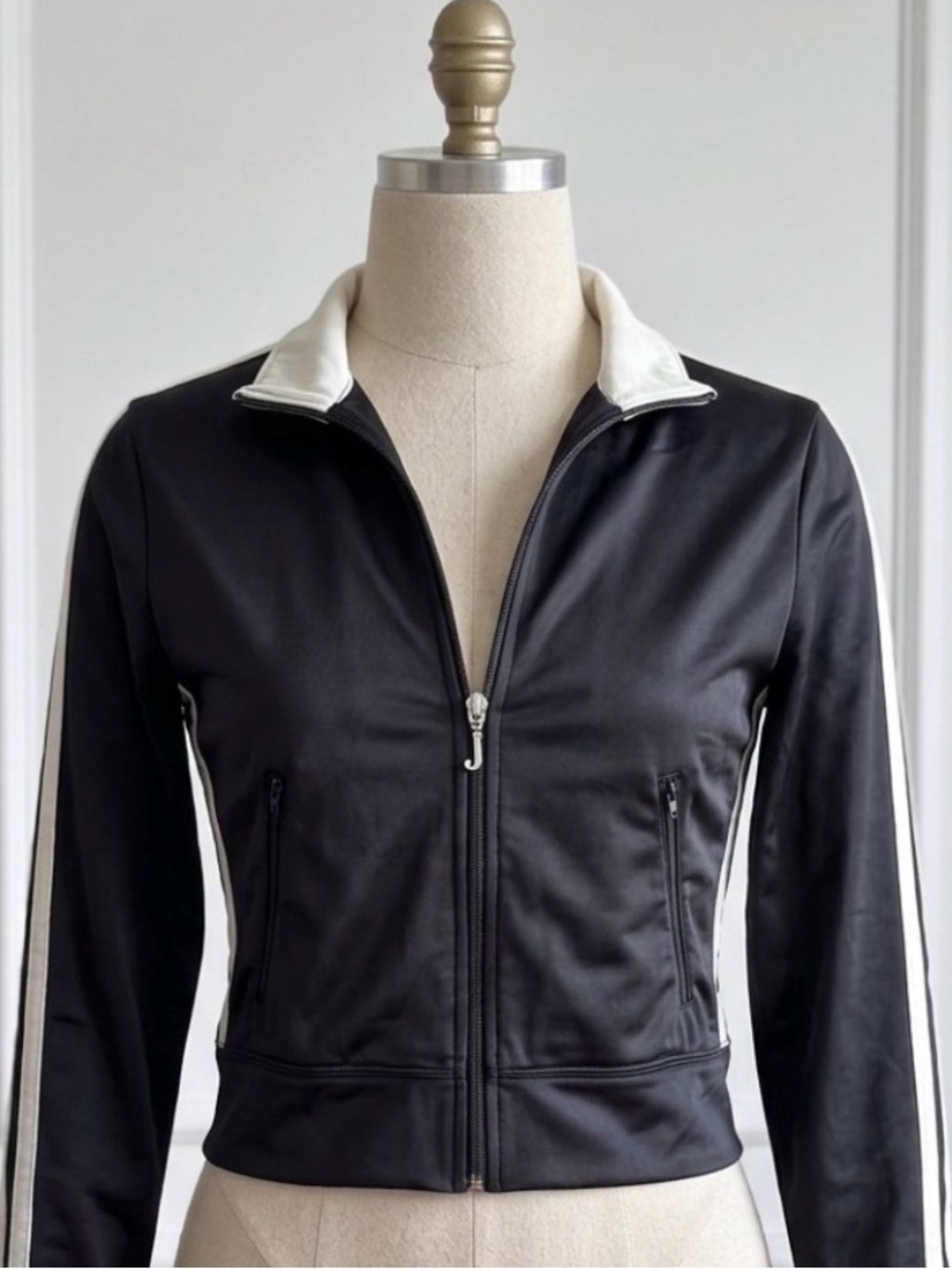 VTG Juicy Couture Y2K Contrast Trim Track Jacket